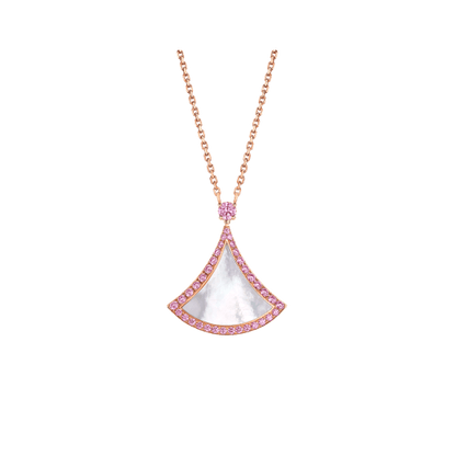 [⭐Hevara Jewelry]DREAM NECKLACE MOP DIAMOND PINK