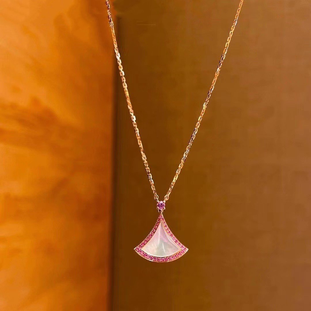 [⭐Hevara Jewelry]DREAM NECKLACE MOP DIAMOND PINK
