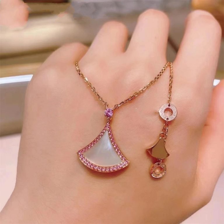 [⭐Hevara Jewelry]DREAM NECKLACE MOP DIAMOND PINK