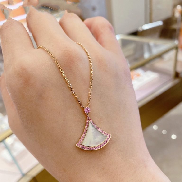 [⭐Hevara Jewelry]DREAM NECKLACE MOP DIAMOND PINK