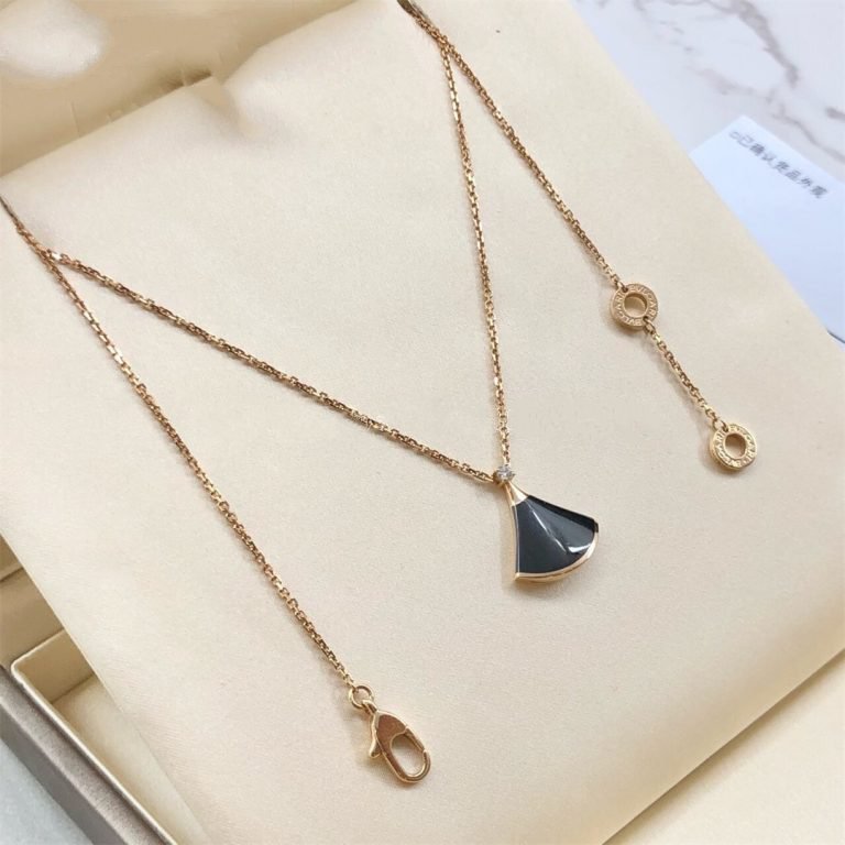 [⭐Hevara Jewelry]DREAM NECKLACE ONYX 1 DIAMOND