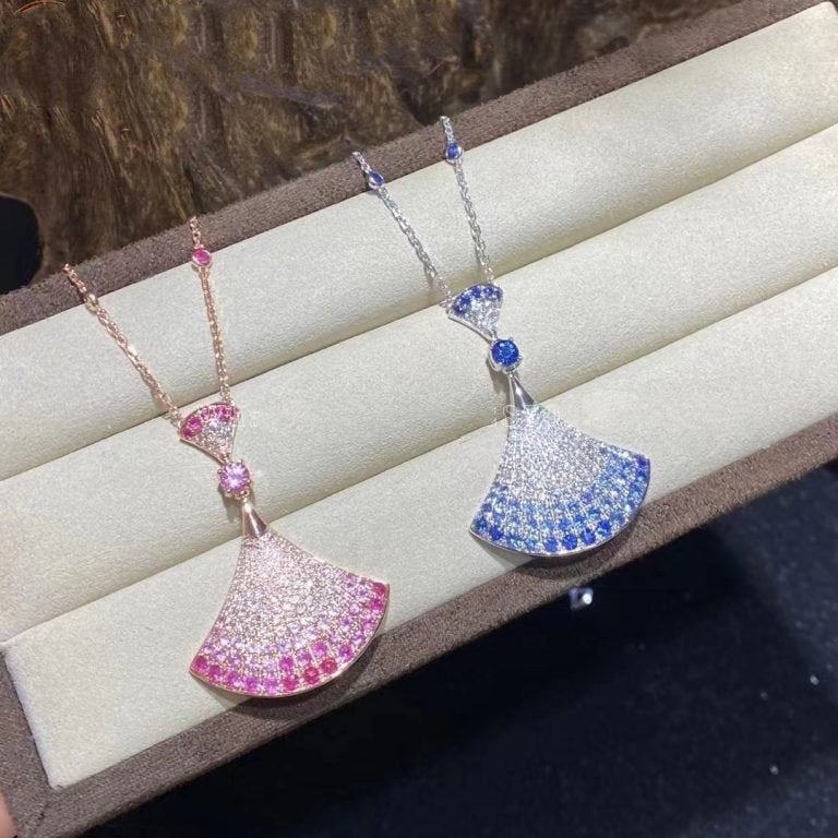 [⭐Hevara Jewelry]DREAM NECKLACE AGATE SILVER DIAMOND