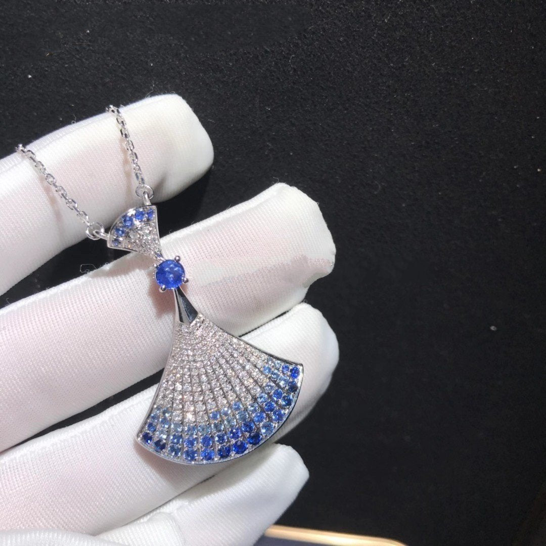 [⭐Hevara Jewelry]DREAM NECKLACE AGATE SILVER DIAMOND