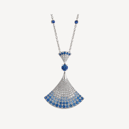 [⭐Hevara Jewelry]DREAM NECKLACE AGATE SILVER DIAMOND