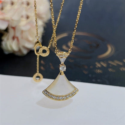 [⭐Hevara Jewelry]DREAM NECKLACE MOP GOLD DIAMOND