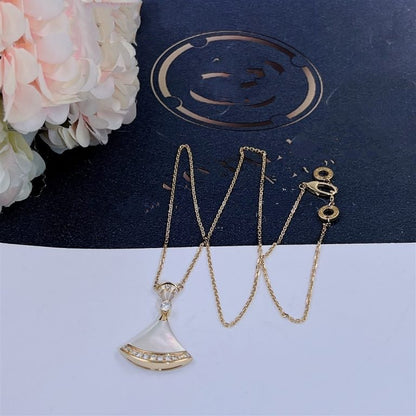 [⭐Hevara Jewelry]DREAM NECKLACE MOP GOLD DIAMOND