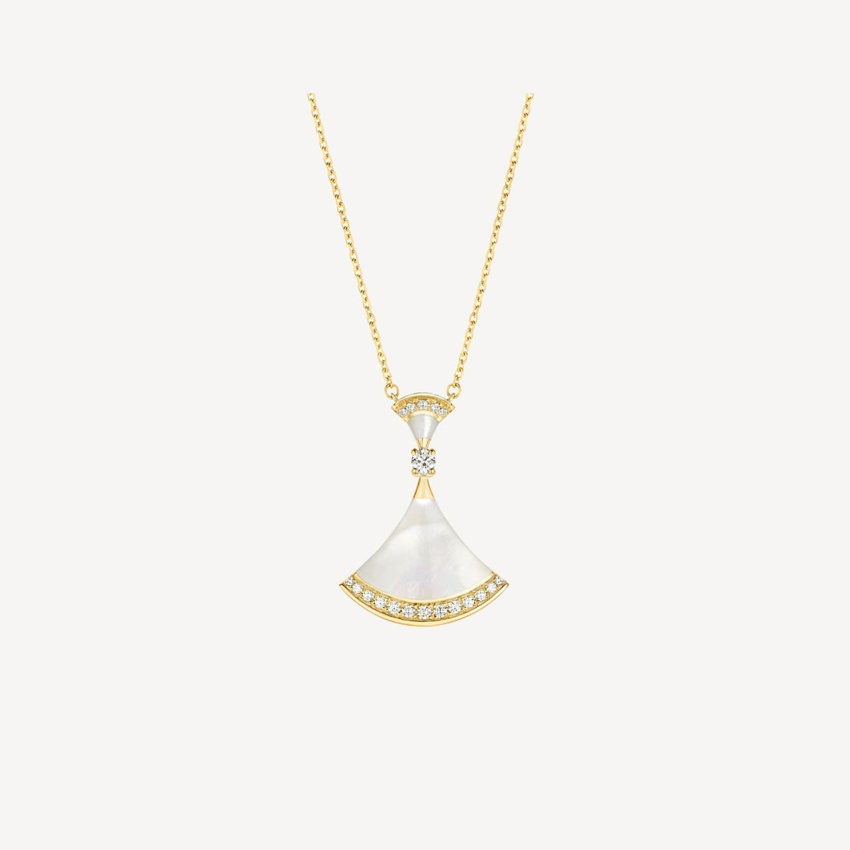 [⭐Hevara Jewelry]DREAM NECKLACE MOP GOLD DIAMOND