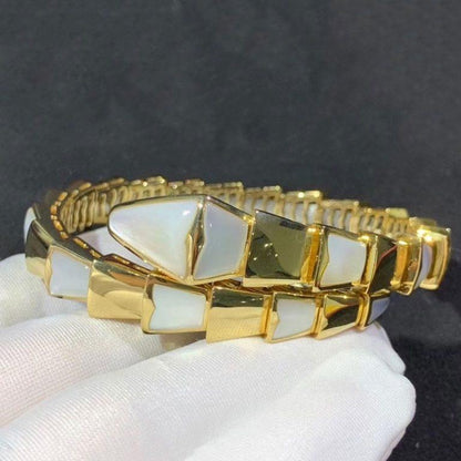 [⭐Hevara Jewelry]SERPENTI BRACELET MOP GOLD
