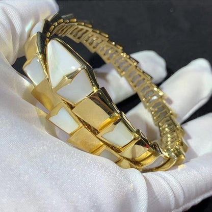 [⭐Hevara Jewelry]SERPENTI BRACELET MOP GOLD