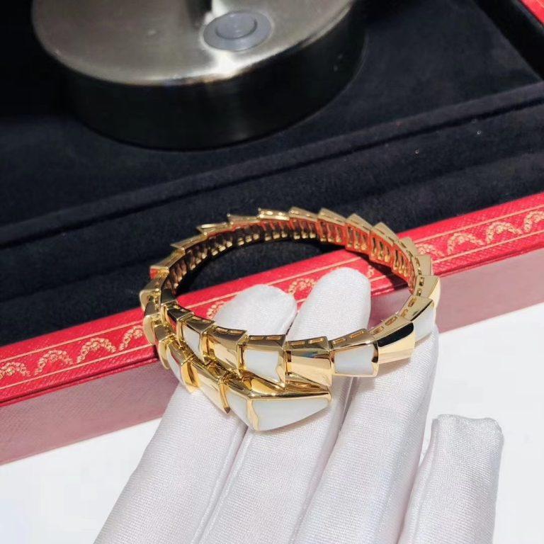 [⭐Hevara Jewelry]SERPENTI BRACELET MOP GOLD
