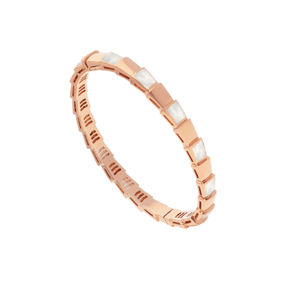 [⭐Hevara Jewelry]SERPENTI BRACELET PINK GOLD MOP