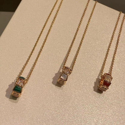 [⭐Hevara Jewelry]SERPENTI PEDANT DIAMOND NECKLACE
