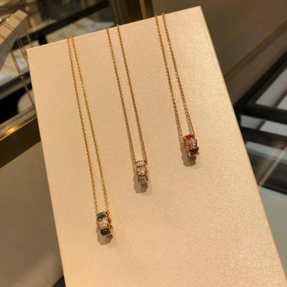 [⭐Hevara Jewelry]SERPENTI PEDANT DIAMOND NECKLACE
