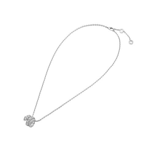[⭐Hevara Jewelry]SERPENTI  NECKLACE DOUBLE RING DIAMOND