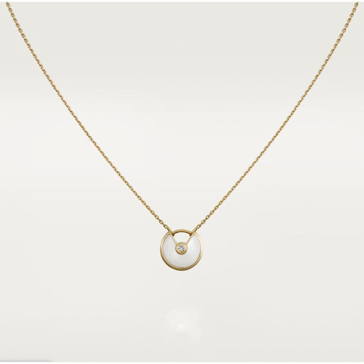 [⭐Hevara Jewelry]AMULETTE ROSE GOLD MOP NECKLACE