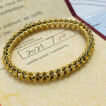 [⭐Hevara Jewelry]CLASH GOLD BRACELET