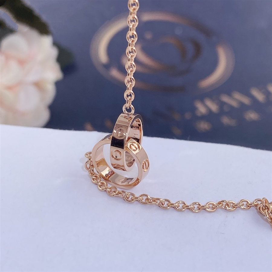 [⭐Hevara Jewelry]LOVE BRACELET DOUBLE RING