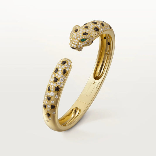 [⭐Hevara Jewelry]PANTHERE BIG BRACELET DIAMONDS