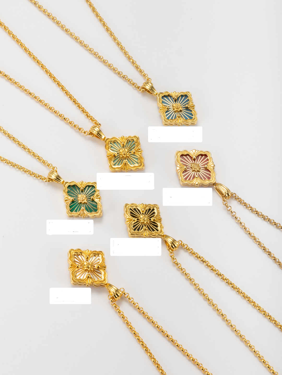 [⭐Hevara Jewelry] B.C.L SMALL SIZE  ENAMEL NECKLACE（Various colors)