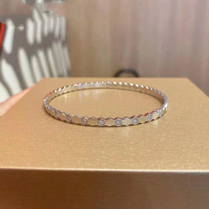 [⭐Hevara Jewelry]BEE LOVE SILVER DIAMOND BRACELET