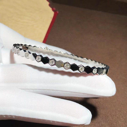 [⭐Hevara Jewelry]BEE LOVE SILVER DIAMOND BRACELET