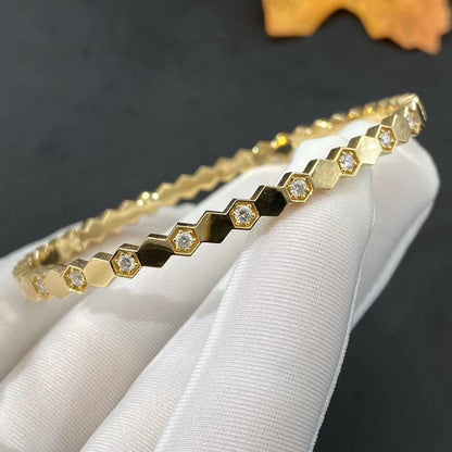 [⭐Hevara Jewelry]BEE LOVE GOLD DIAMOND BRACELET