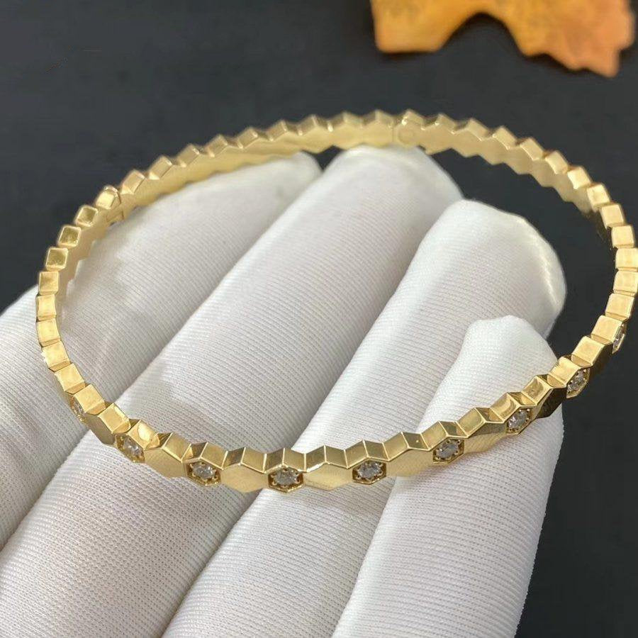 [⭐Hevara Jewelry]BEE LOVE GOLD DIAMOND BRACELET