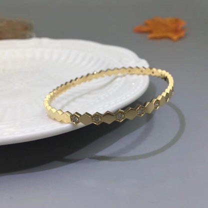[⭐Hevara Jewelry]BEE LOVE GOLD DIAMOND BRACELET