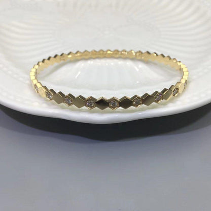 [⭐Hevara Jewelry]BEE LOVE GOLD DIAMOND BRACELET