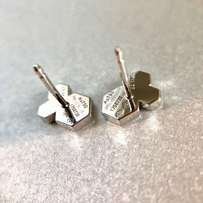 [⭐Hevara Jewelry]BEE LOVE SILVER DIAMOND EARRINGS