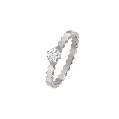 [⭐Hevara Jewelry]BEE LOVE RING SILVER 1 DIAMOND