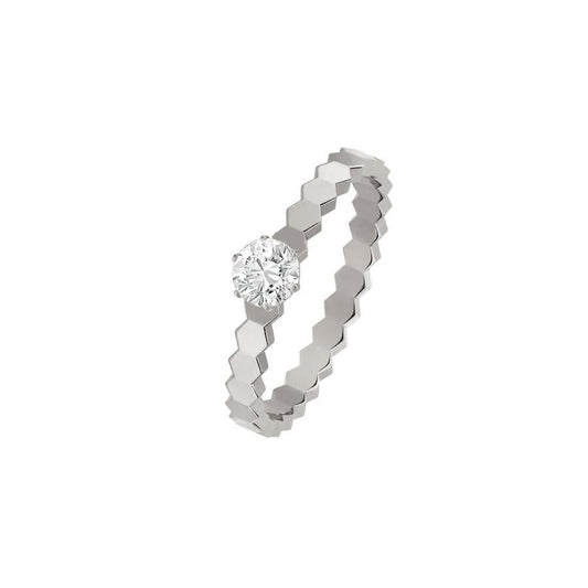 [⭐Hevara Jewelry]BEE LOVE RING SILVER 1 DIAMOND