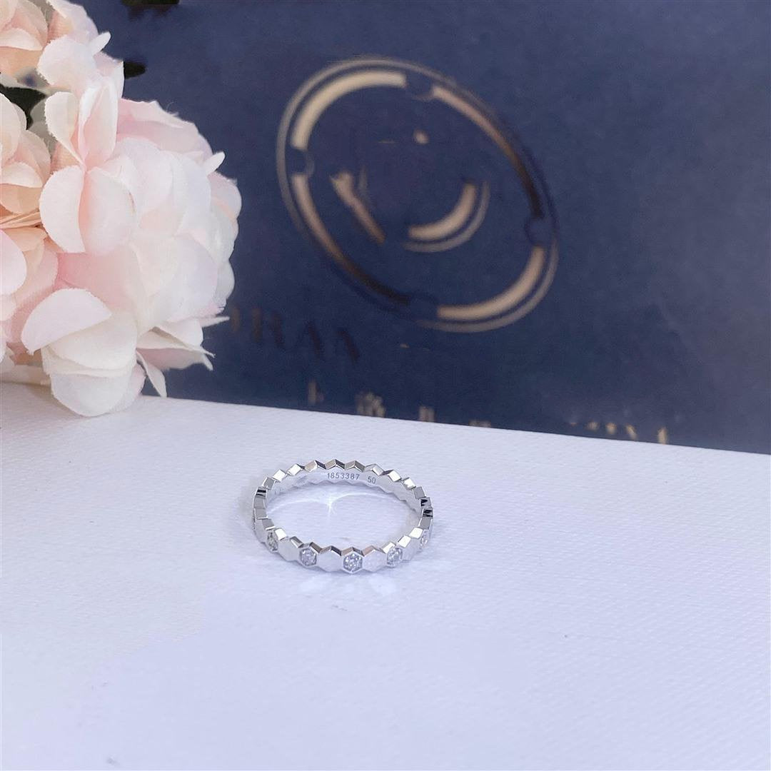 [⭐Hevara Jewelry]BEE LOVE RING SILVER DIAMOND