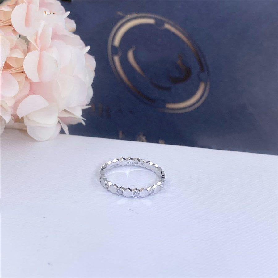 [⭐Hevara Jewelry]BEE LOVE RING SILVER DIAMOND