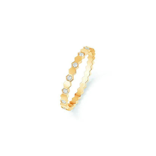 [⭐Hevara Jewelry]BEE LOVE RING GOLD DIAMOND
