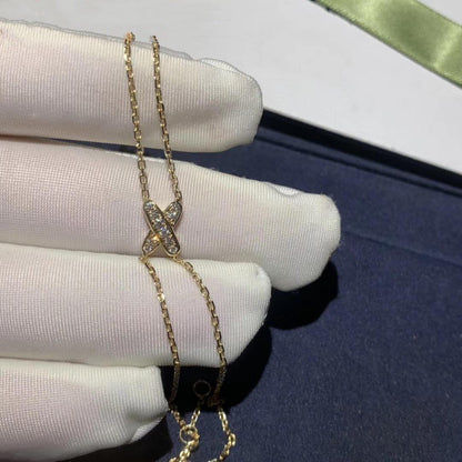 [⭐Hevara Jewelry]JEUX BRACELET GOLD DIAMOND
