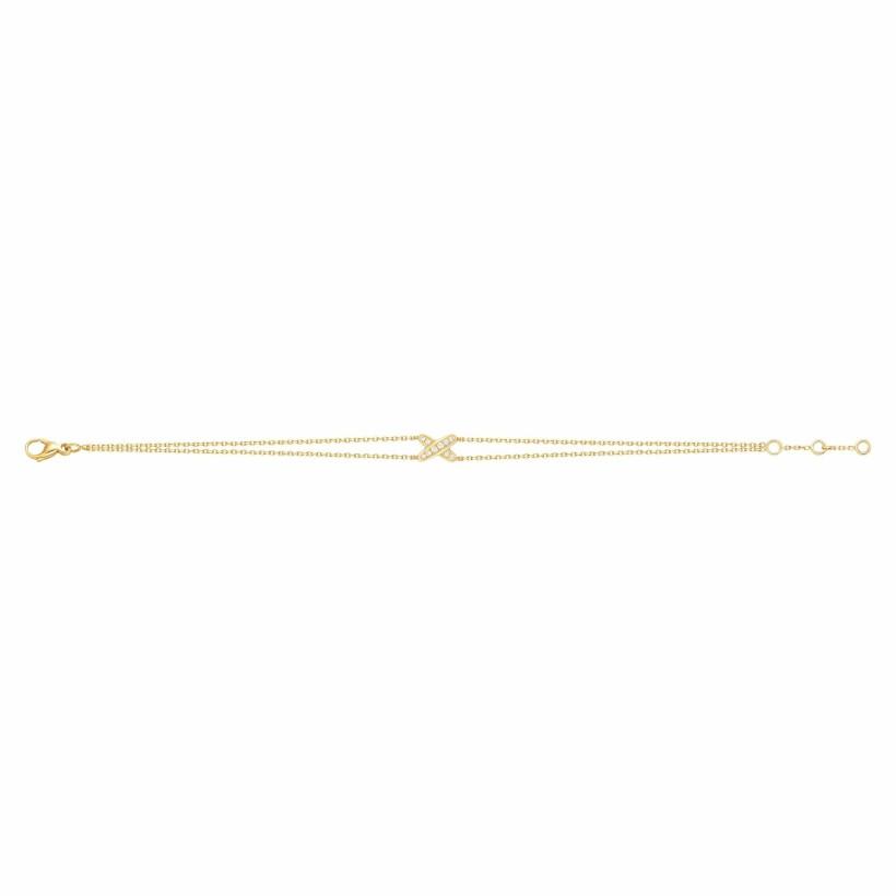 [⭐Hevara Jewelry]JEUX BRACELET GOLD DIAMOND