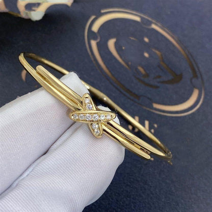 [⭐Hevara Jewelry]JEUX DE BRACELET GOLD DIAMONDS