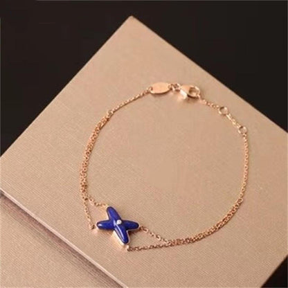 [⭐Hevara Jewelry]Hollow Design Four-Leaf Clover Flower Shape Ring