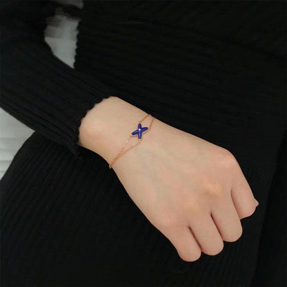 [⭐Hevara Jewelry]Hollow Design Four-Leaf Clover Flower Shape Ring