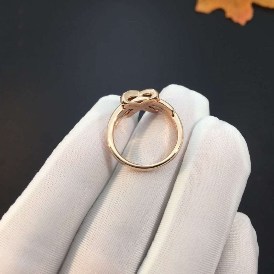 [⭐Hevara Jewelry]JEUX DE PINK GOLD DIAMOND RING