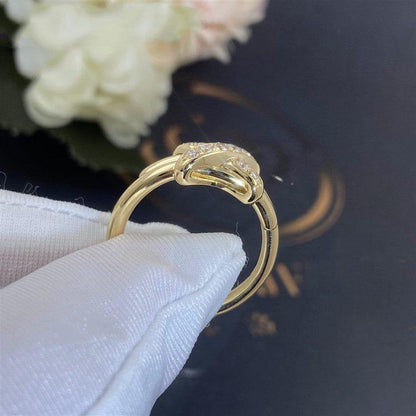 [⭐Hevara Jewelry]JEUX DE GOLD DIAMOND RING
