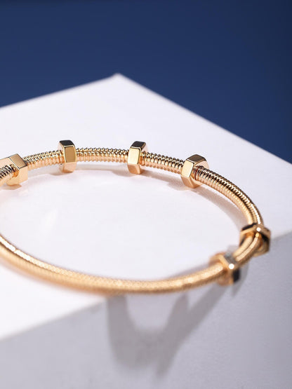 [⭐Hevara Jewelry jewelrys]CT THREADED BRACELET