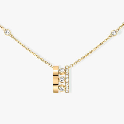 [⭐Hevara Jewelry]CHAIN MOVE ROMANE PEDAND NECKLACE