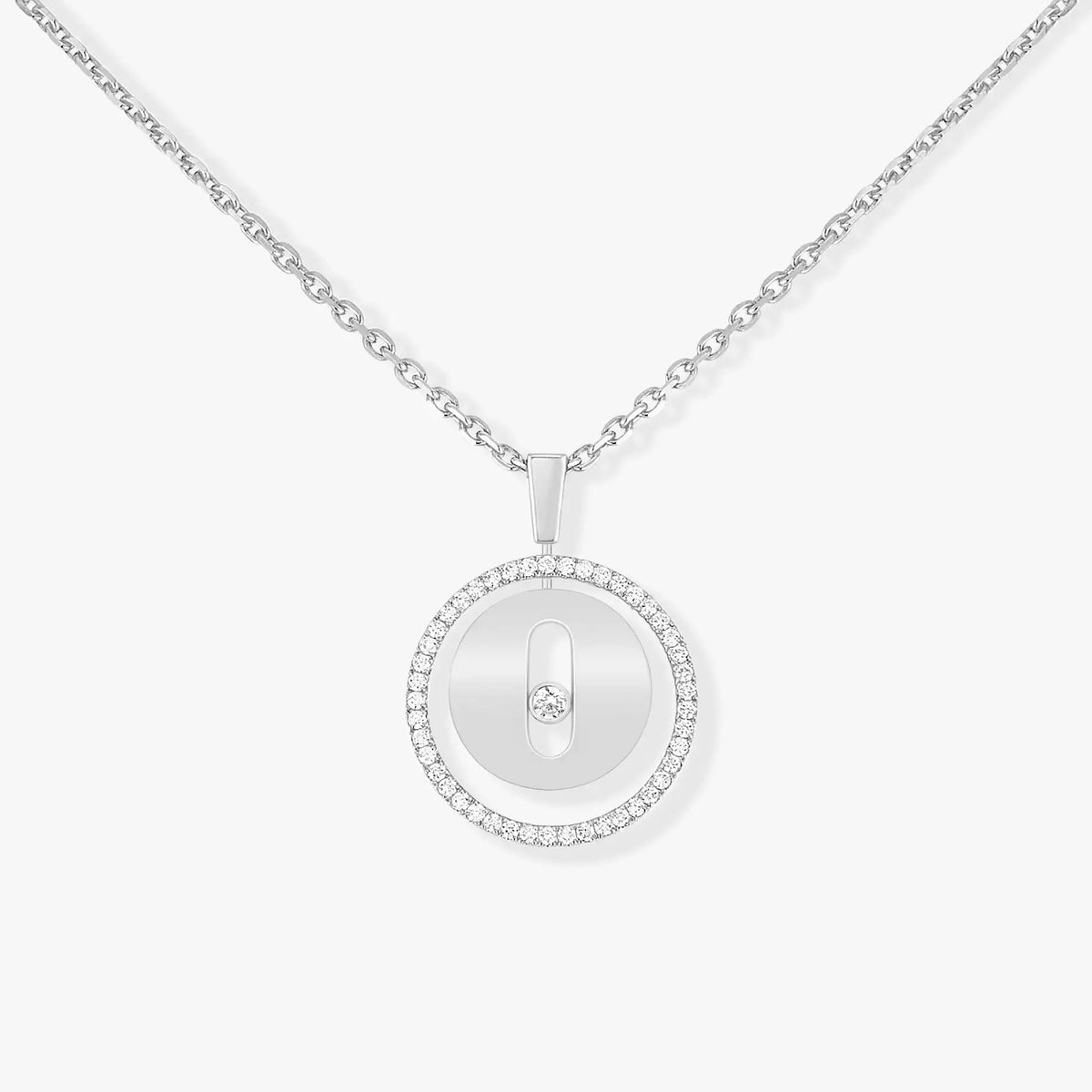 [⭐Hevara Jewelry]Demo MOVE PM NECKLACE SILVER DIAMOND