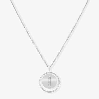 [⭐Hevara Jewelry]Demo MOVE MM SILVER DIAMOND NECKLACE