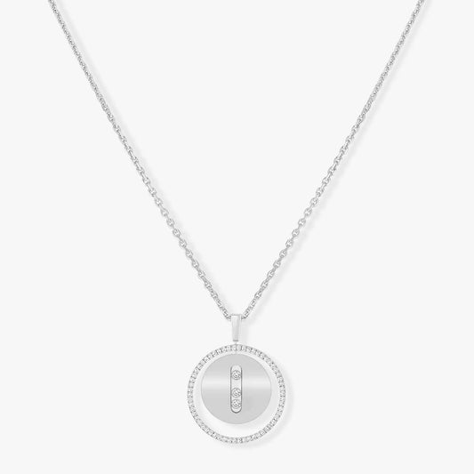 [⭐Hevara Jewelry]Demo MOVE MM SILVER DIAMOND NECKLACE