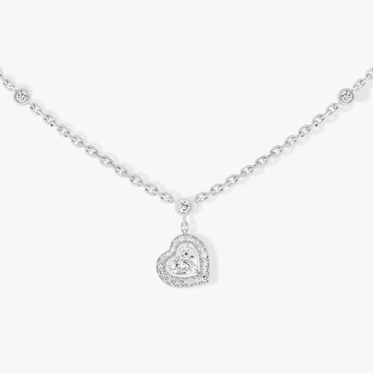 [⭐Hevara Jewelry]JOY HEART DIAMOND NECKLACE