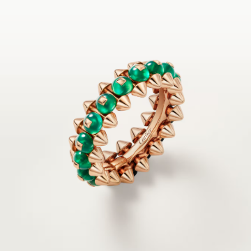 [⭐Hevara Jewelry]CLASH ELEGANT ROSE GOLD RING FEATURING NATURAL AGATE