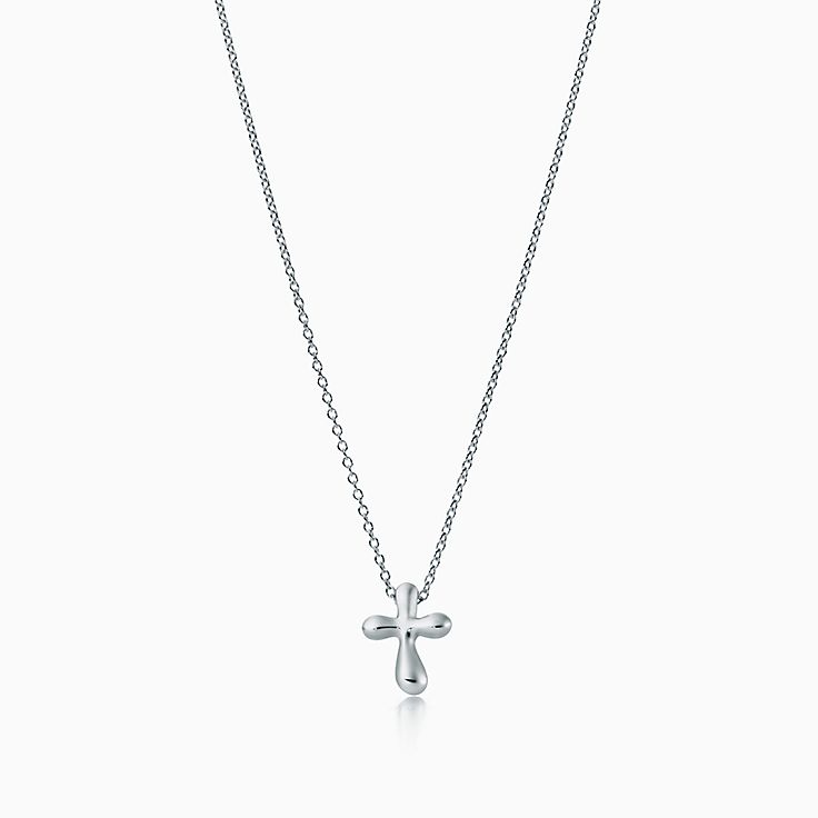 [Hevara Jewelry]CROSS PENDANT MINI BARE CROSS NECKLACE